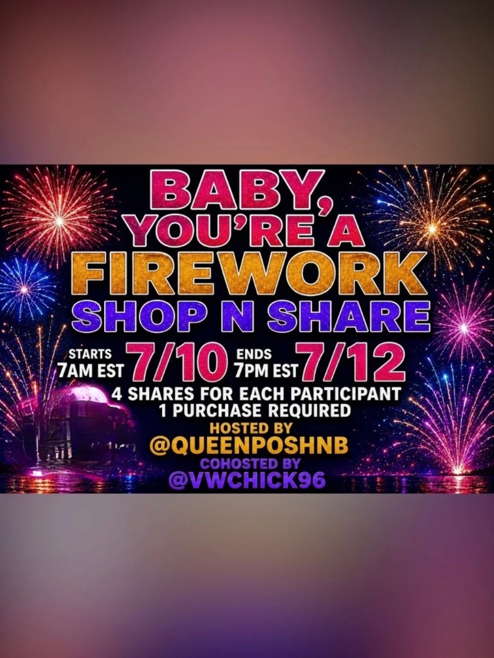 Proud Participant Shop & Share